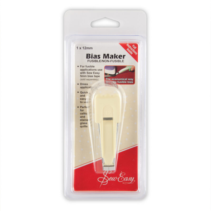 Sew Easy 12mm Fusible BIAS BINDER Tape Maker