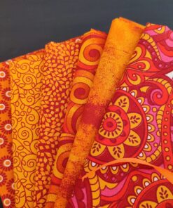 Fruity Favourites Orange 6 Piece Fat Quarter Bundle