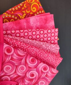 Fruity Favourites Pink 6 Piece Fat Quarter Bundle