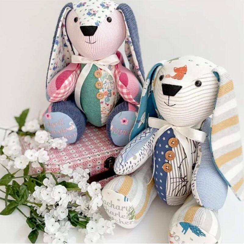 7pcs Memory Rabbit Template Ruler Set - 12" - Large - Image 2