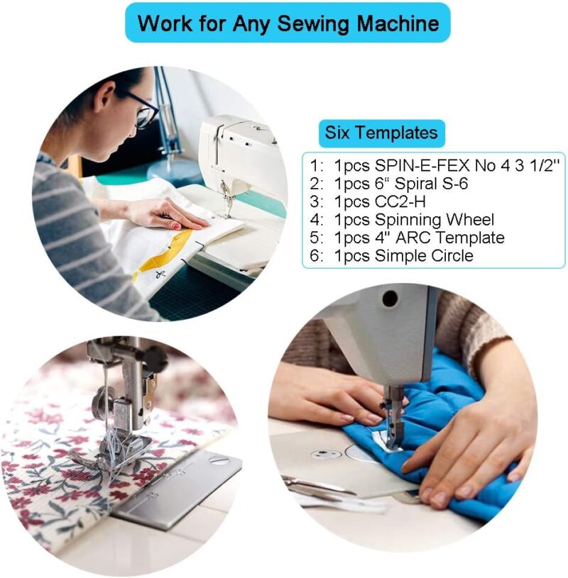 Quilting Template 6 Piece - Image 5