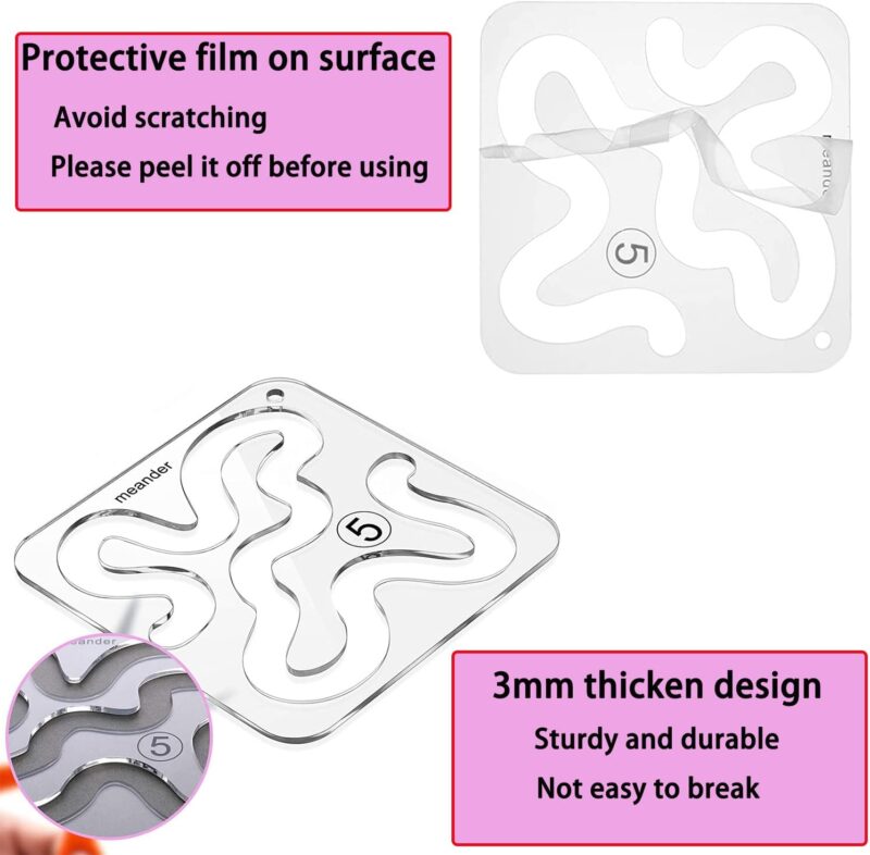 Quilting Template 3 Piece - Image 2