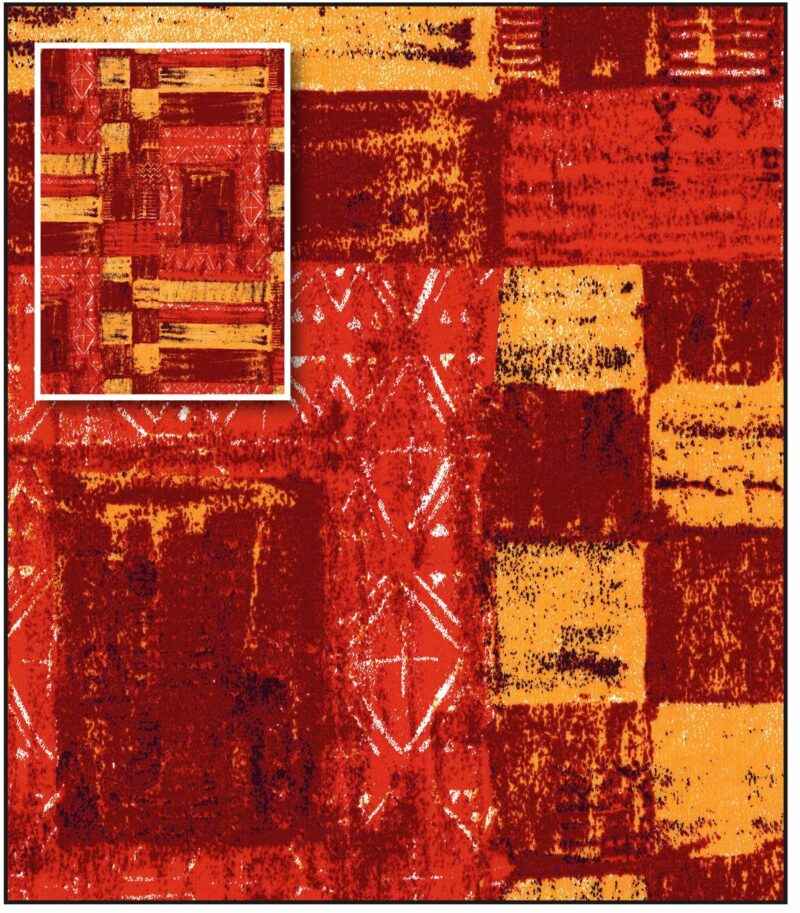 Abstract Affair Red 91302