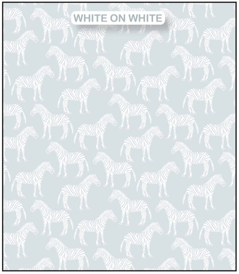 White on White Fabric 95201