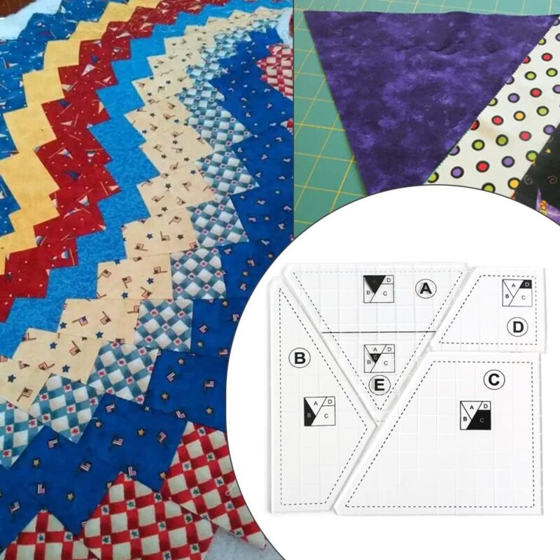 Scrap Crazy 6 Quilting Ruler Template - Image 2