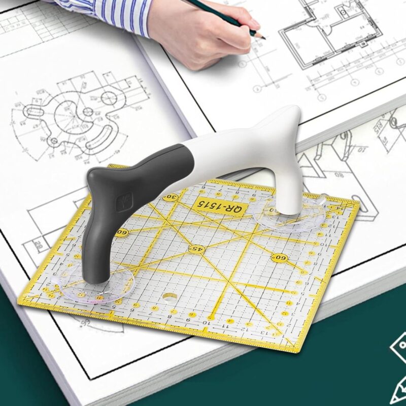 Suction Cup Ruler Handle