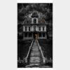 Wicked - Haunted House Grey Panel