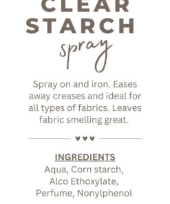 Clear Starch Rose Scent  - Refill