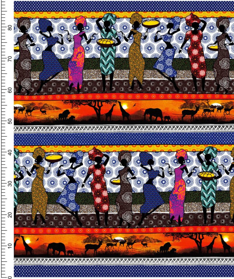 Africa's Rythm Fabric