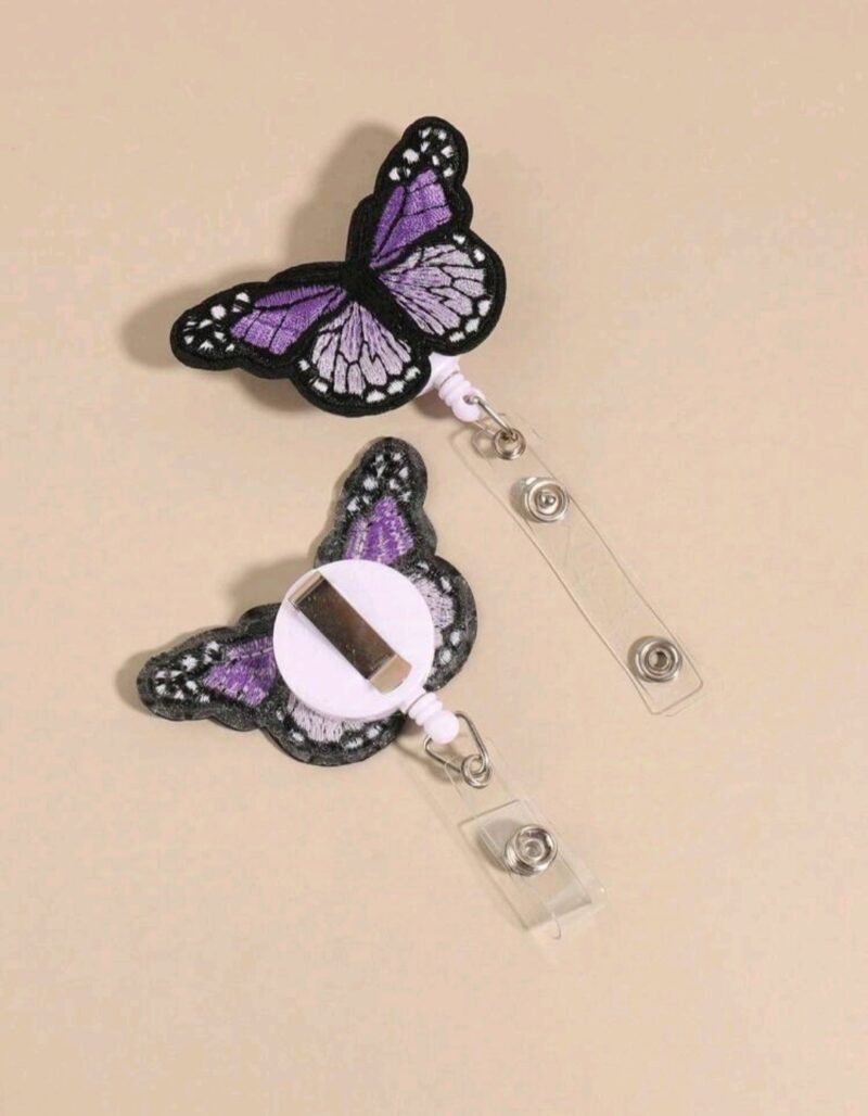 Retractable Scissor Holder Butterflies - Image 2
