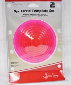 9 Piece Circular Template Set
