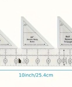 45Deg Double Strip Ruler