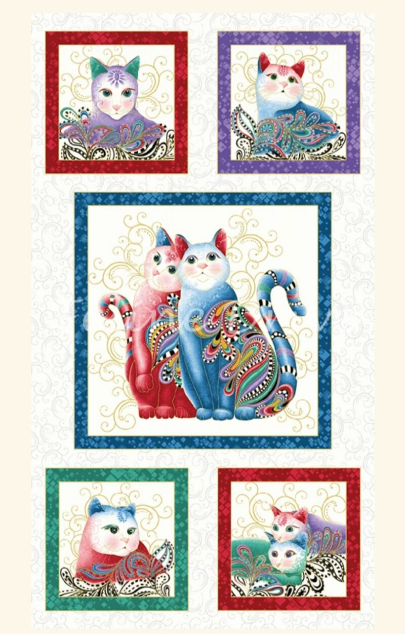 Cat-i-tude 2 - Purrfect Together- Panel