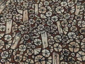 Lumber Jack Brown fabric