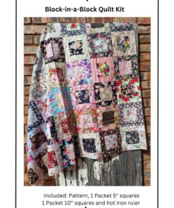 Alternative view of Block-in-a-Block Quilt Kit