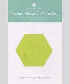 Alternative view of Missouri Star Medium Hexagon Template
