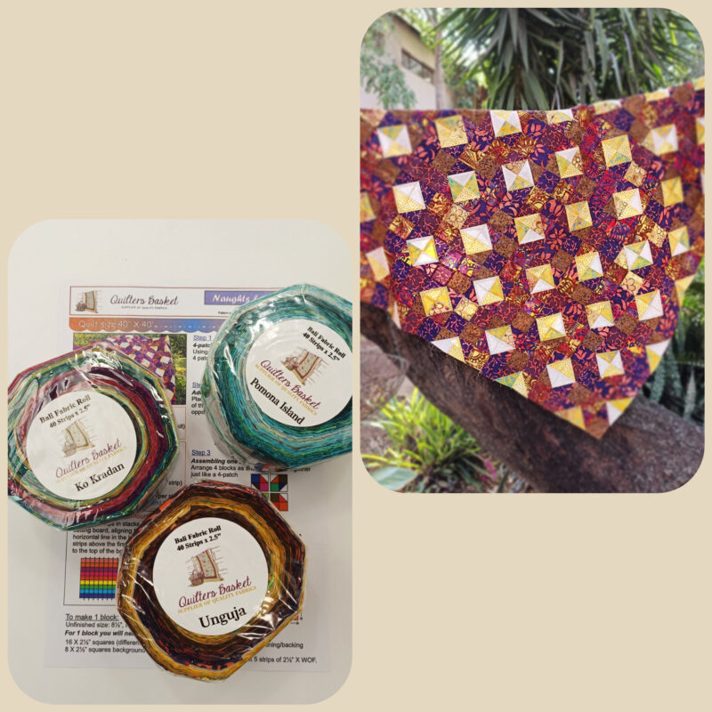 Naughts & Crosses Quilt Kit