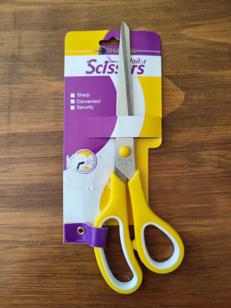 Tailor Scissors 25cm Yellow