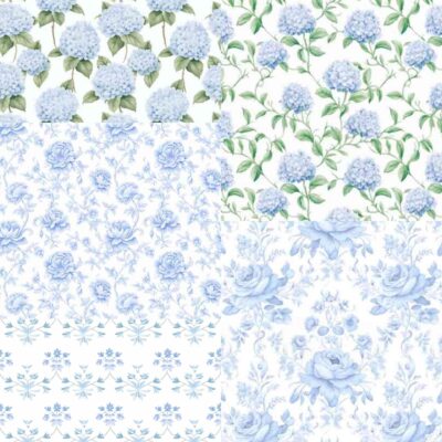 Hydrangea/Roses Fat Quarter bundle