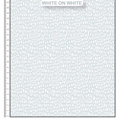 White on White Fabric 95001