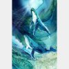 Deep Blue - Whales Dark Blue Multi Panel