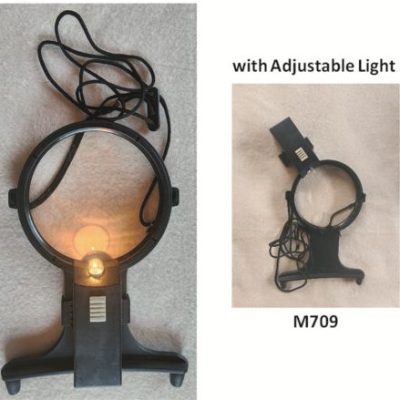 Hands free Magnifier with Light