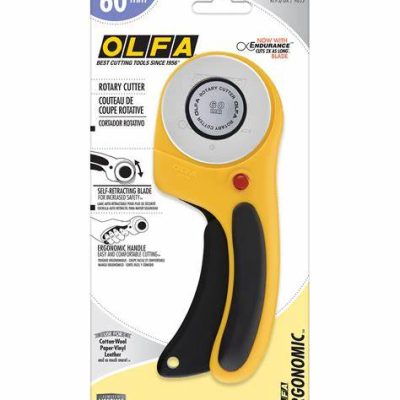 OLFA 60mm Ergonomic Rotary Cutter