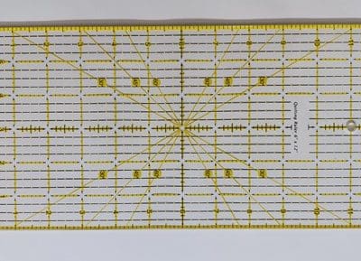 Quilting ruler 6" x 12"