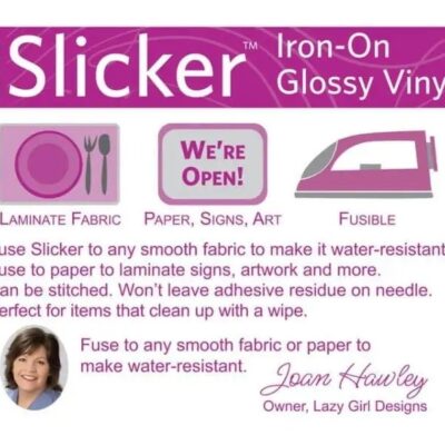 Alternative view of Slicker Iron-On Vinyl Interfacing