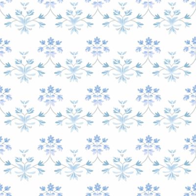 Flowers in Blue