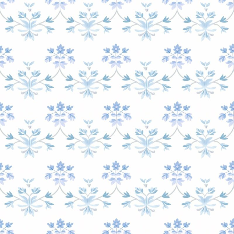 Flowers in Blue