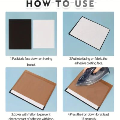 Alternative view of Iron-on Interfacing 100g/m2
