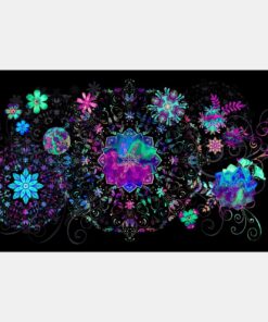 Giverny Favorites Jewel Fabric Panel