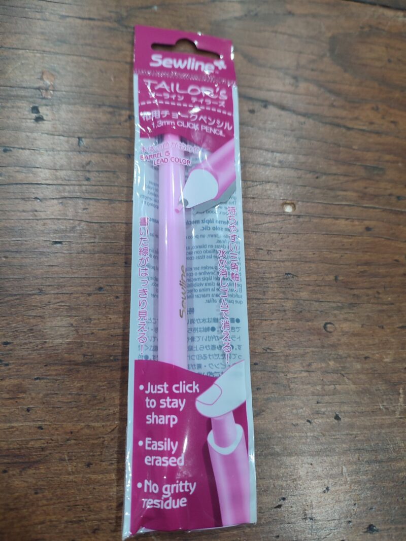 Sewline Tailor's Click Fabric Pencil 1.3mm Pink