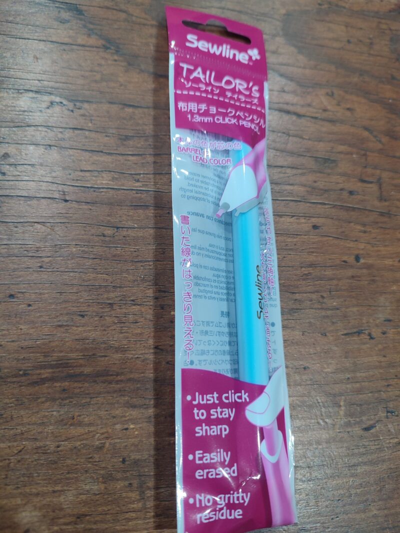 Sewline Tailor's Click Fabric Pencil 1.3mm Blue