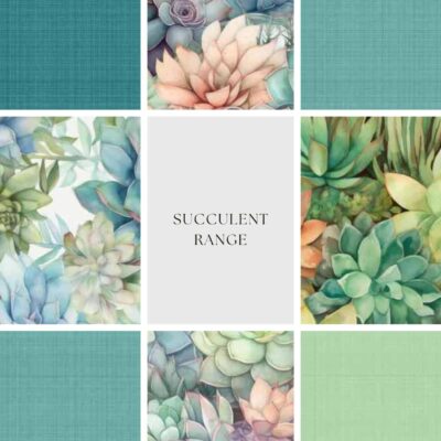 Succulent Range Fat Quarters