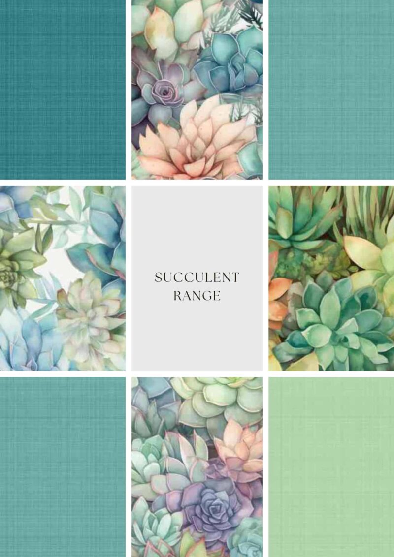 Succulent Range Fat Quarters