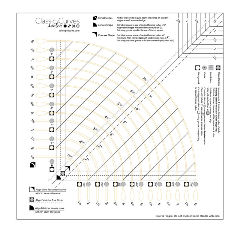 Classic Curves PLUS Ruler