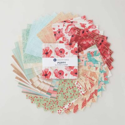 Poppy Favorites 5" Squares