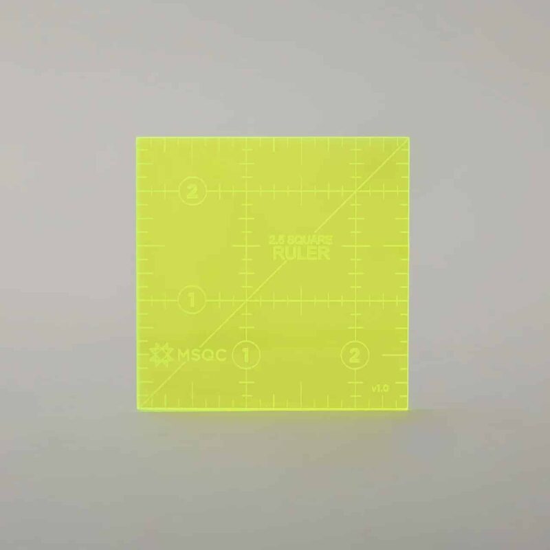 Missouri Star 2.5" x 2.5" Square Ruler