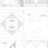Paper Foundation Piecing Papers – 6 Inch