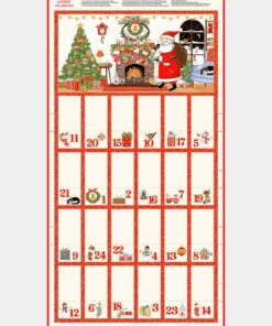 Jolly St Nick - Advent Metallic Multi Panel