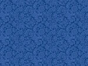 Liberty Rococo Swirl Blue