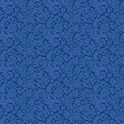 Liberty Rococo Swirl Blue
