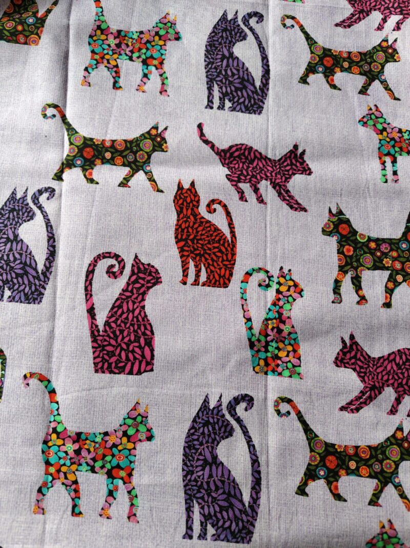 Benartex Folktown Cats