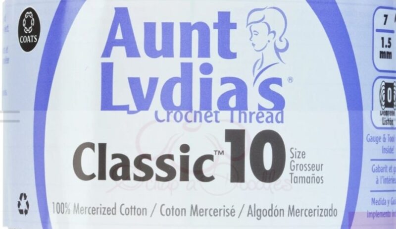 Aunt Lydia's Classic Crochet Thread size 10