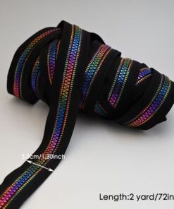 Rainbow Tooth Zipper no 5