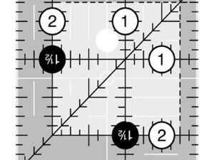 2.5" Patchwork ruler