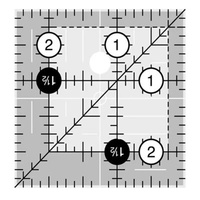 2.5" Patchwork ruler