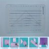 Quarter Cut Slotted Ruler 6.5" x 12"